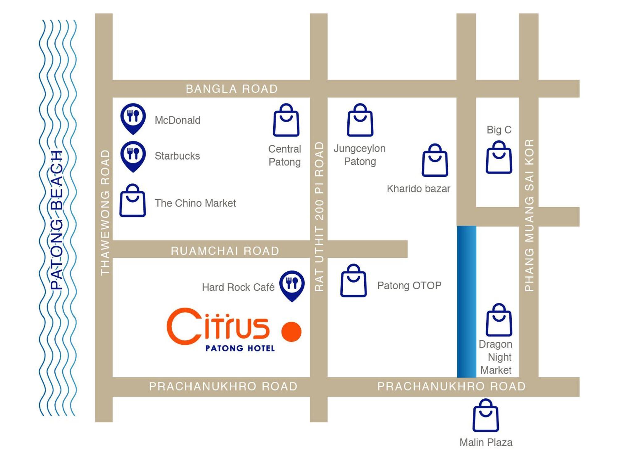 Citrus Patong Hotel By Compass Hospitality Eksteriør bilde